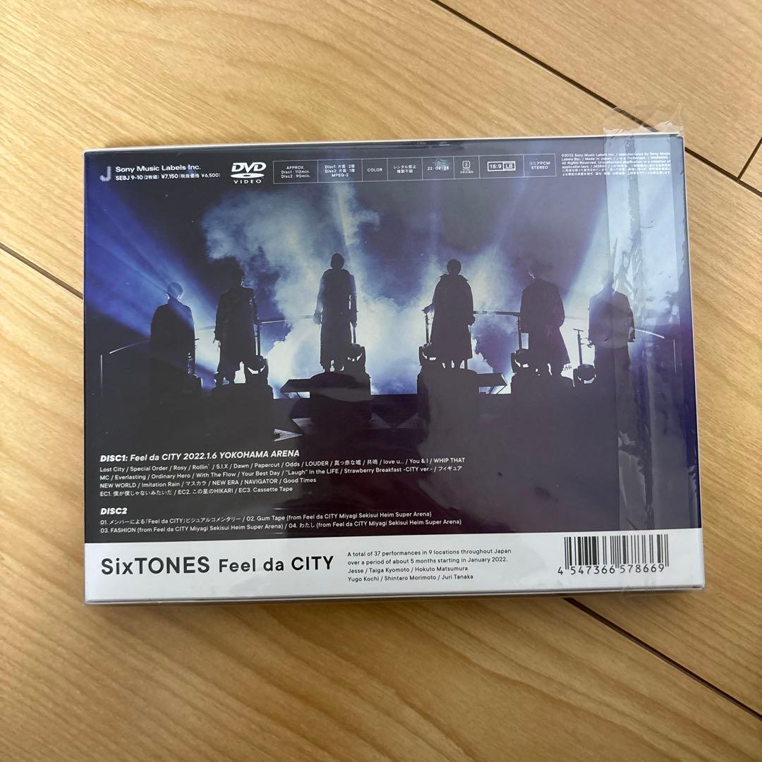 SixTONES ライブDVD