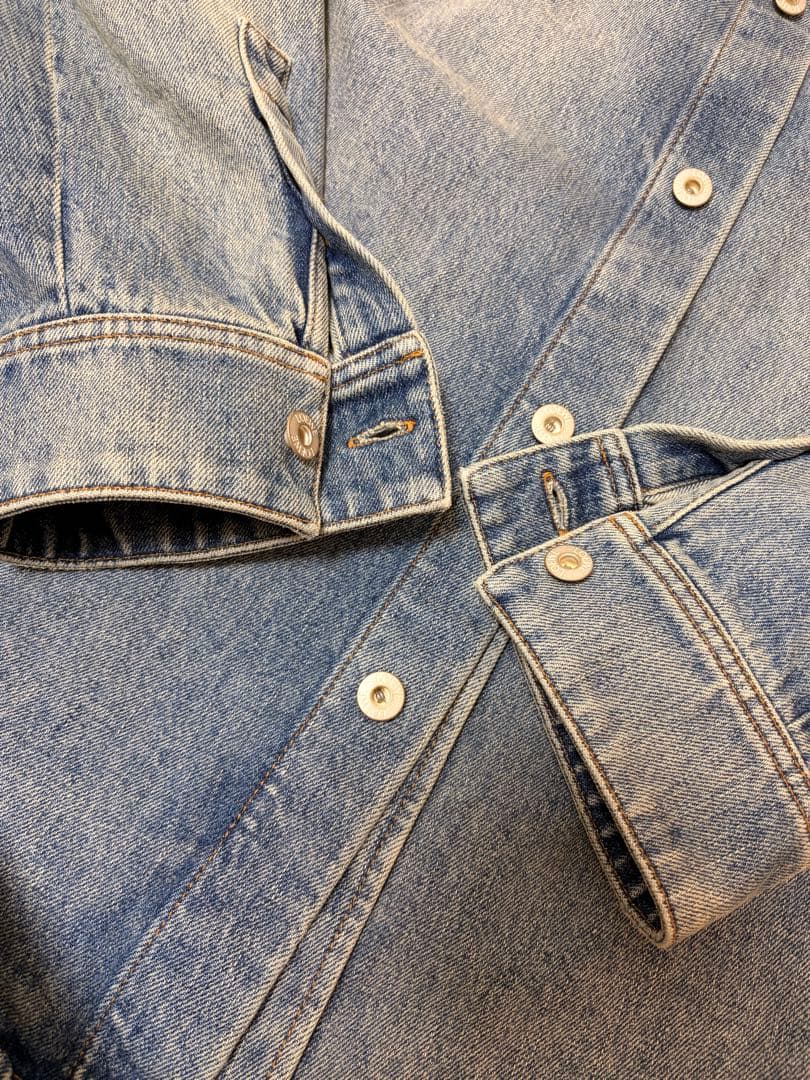 新品 LOEWE メンズ アナグラム オーバー デニム ジャケット