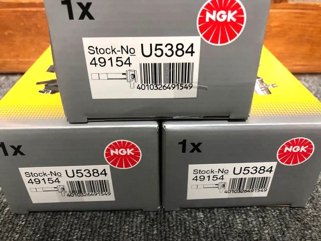 NGK スパークプラグコイル U5384 3個セット