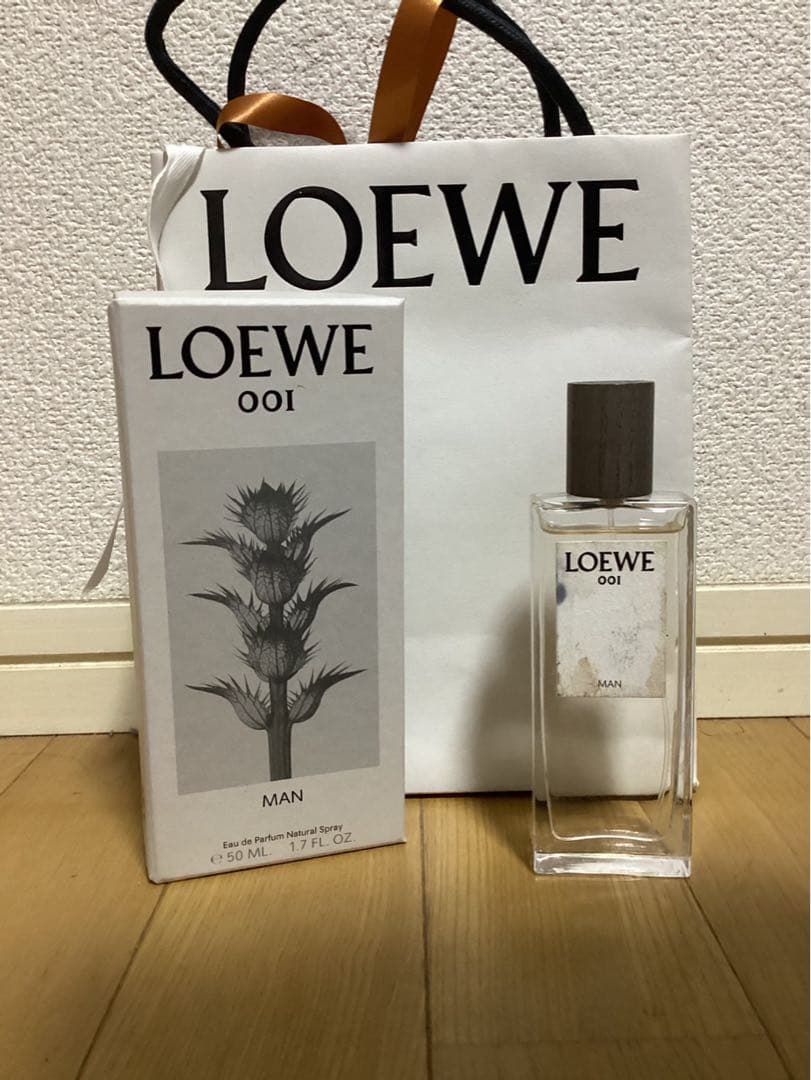 LOEWE 001 MAN 50mL 香水　箱、袋付き