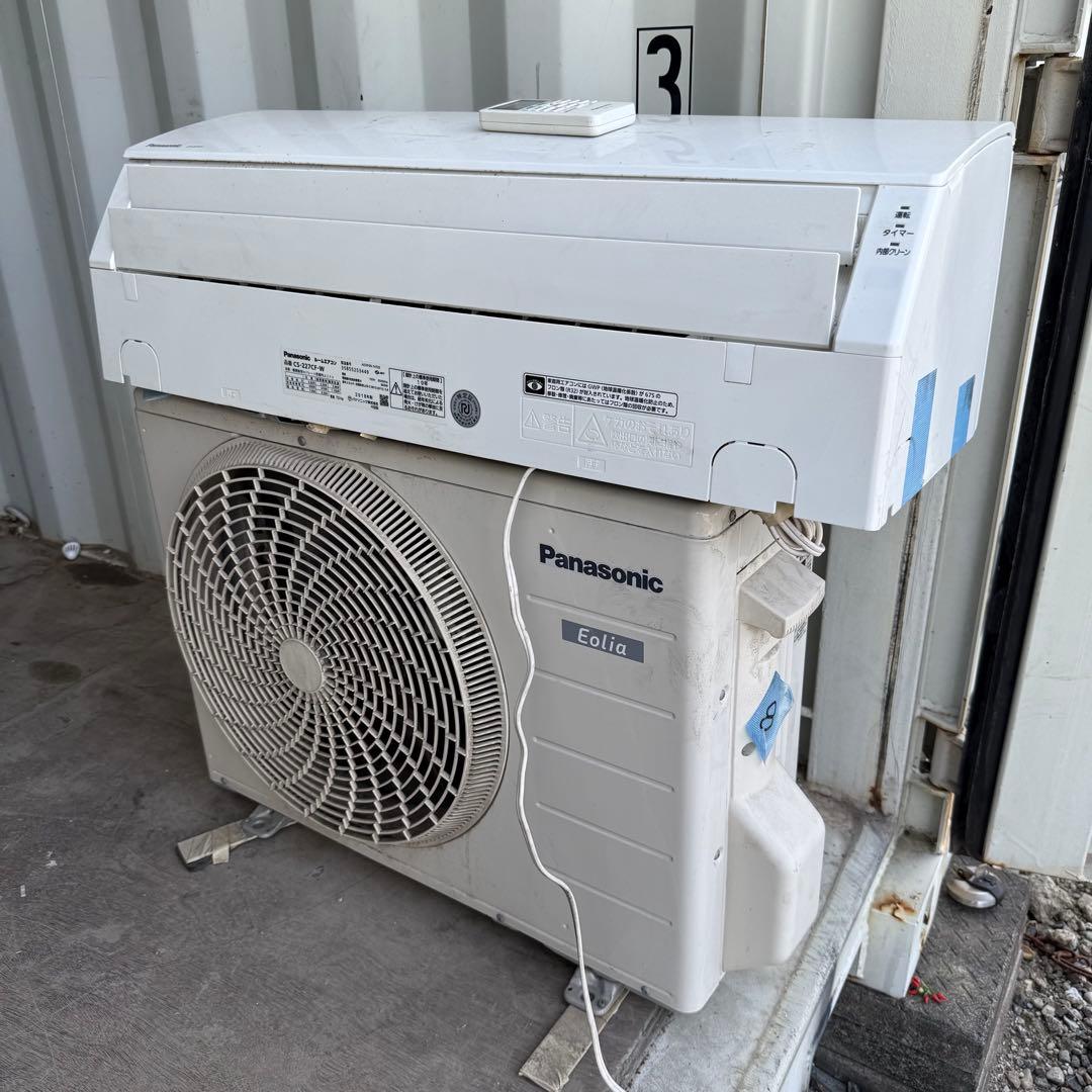61ジャンク 激安早い者勝ち✨ パナソニック　主に6畳用 エアコン　新生活応援
