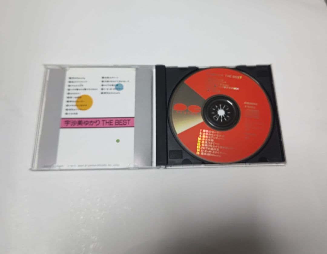宇沙美ゆかり 廃盤ベストCD「THE BEST」80年代アイドル