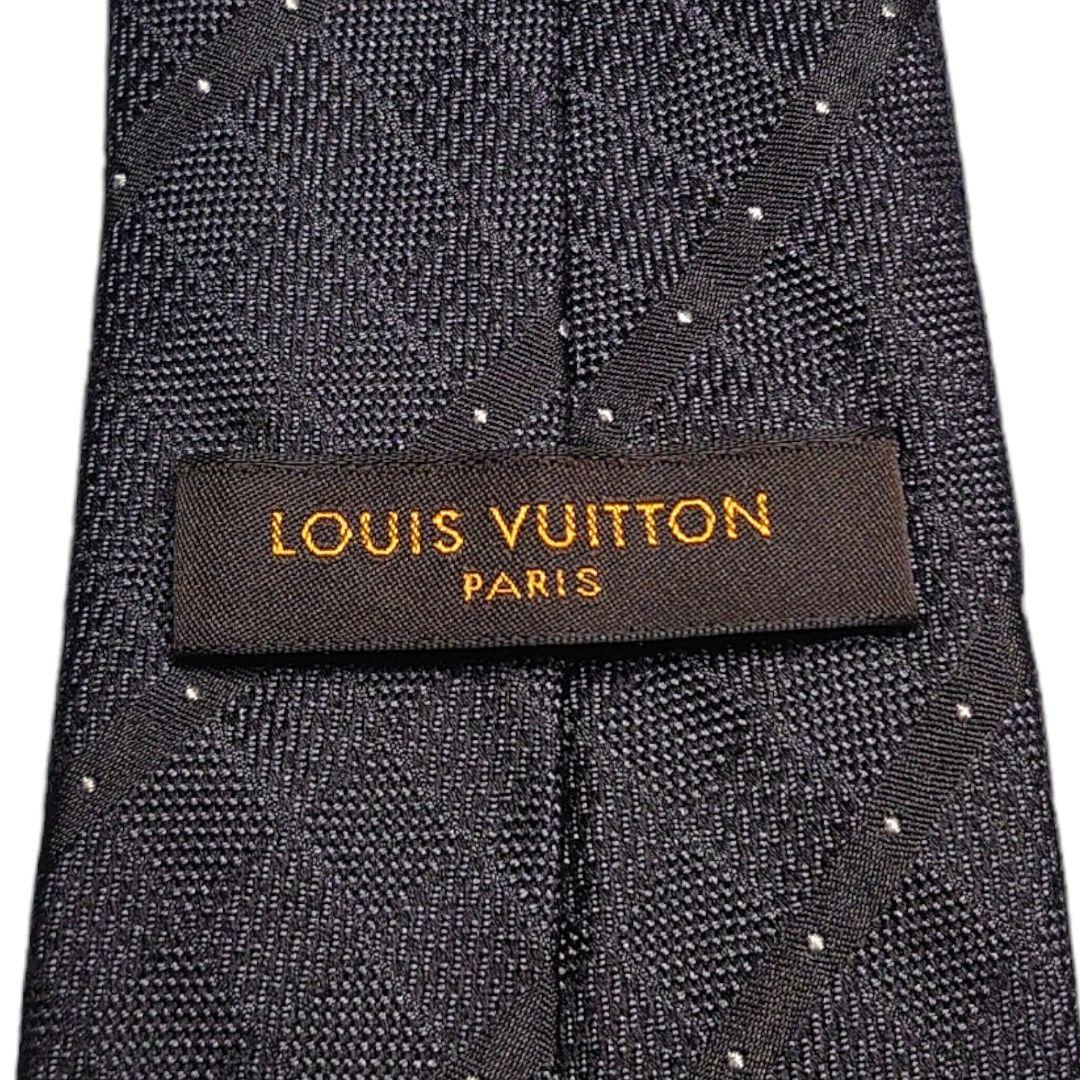【美品】☆LOUISVUITTON☆ブラック☆ダミエ☆ストライプ☆光沢☆