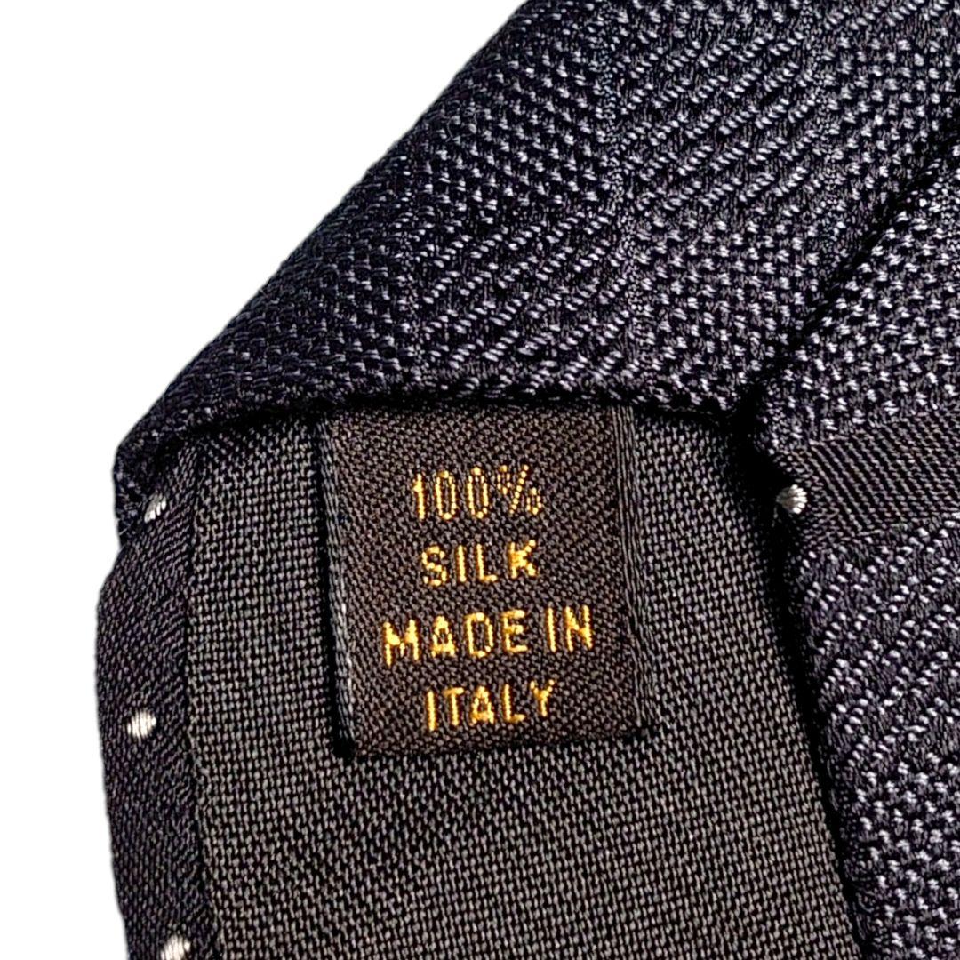 【美品】☆LOUISVUITTON☆ブラック☆ダミエ☆ストライプ☆光沢☆