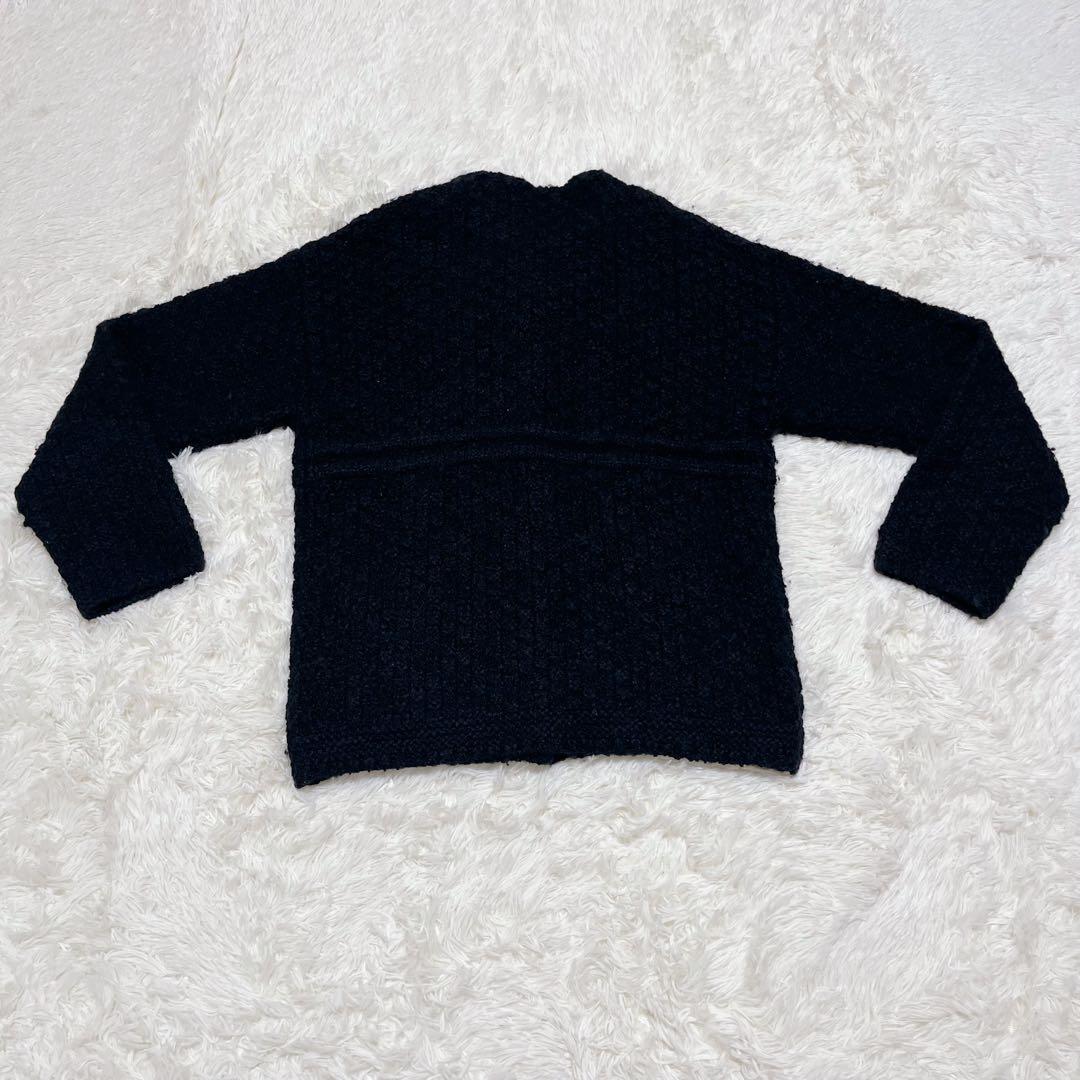 SLOBE IENA 金ボタンツィーディジャケット　ブラック