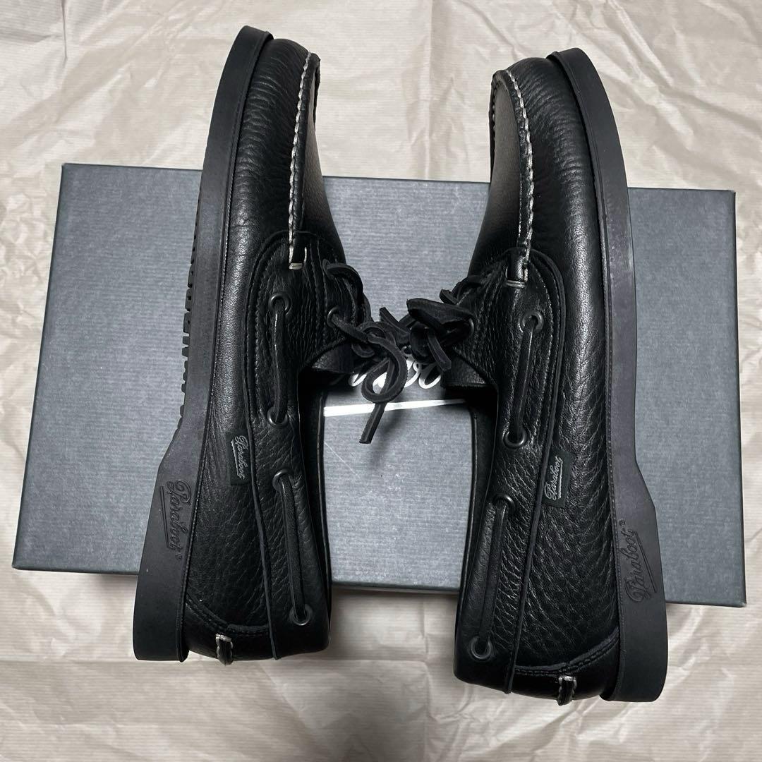 【未使用品(新品)】パラブーツ バース(デッキシューズ) カーフグレインレザー