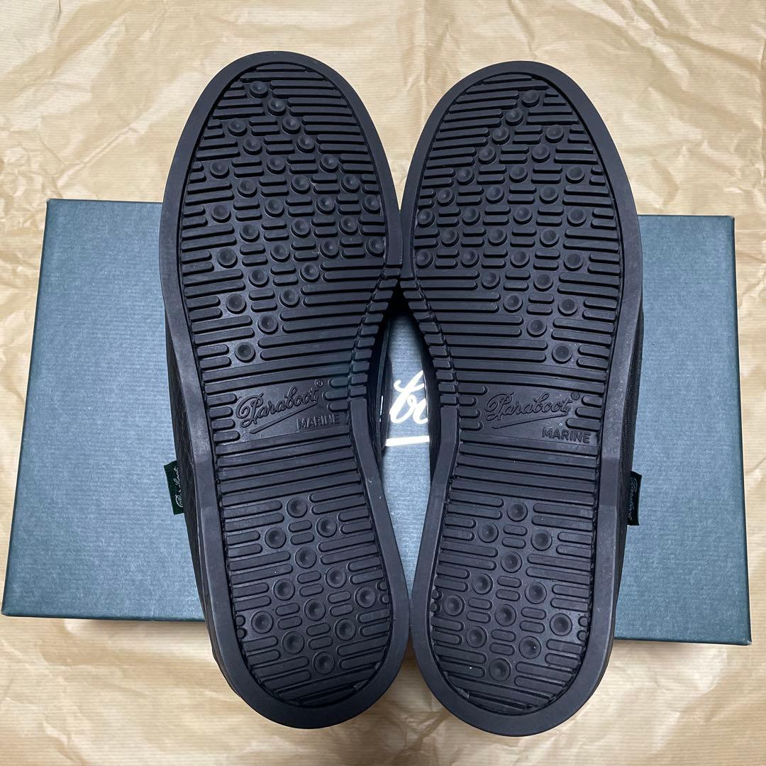 【未使用品(新品)】パラブーツ バース(デッキシューズ) カーフグレインレザー