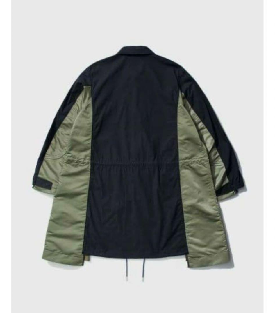 Sacai サカイ ミリタリー コートになります☆（size L）
