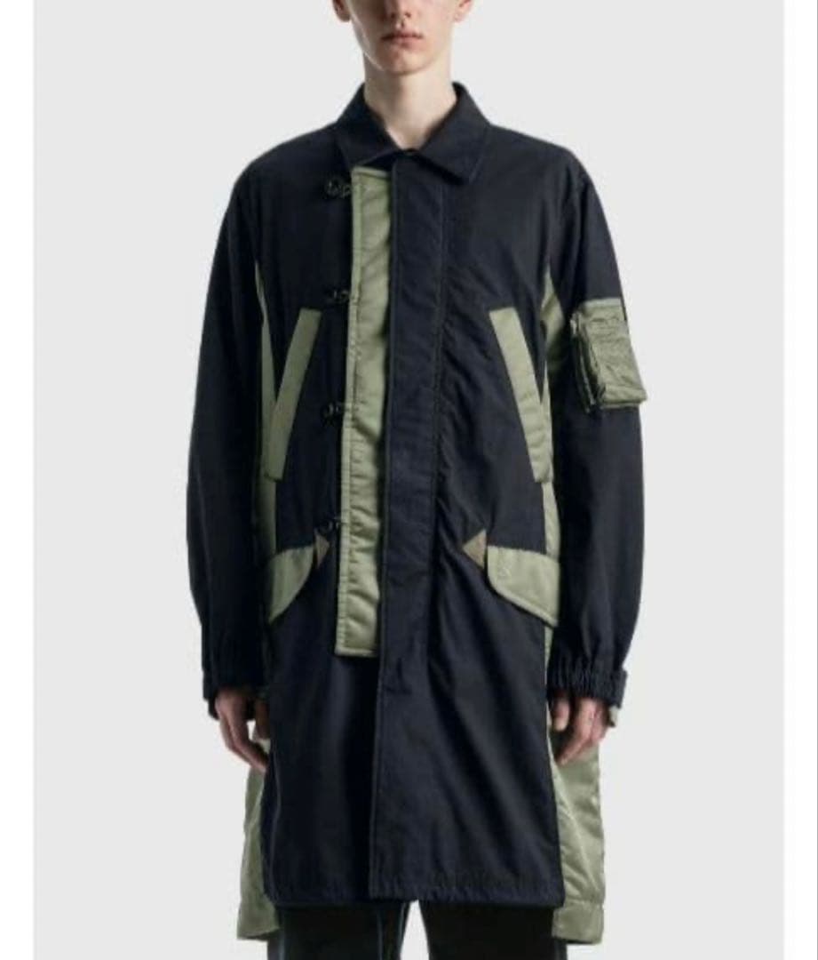 Sacai サカイ ミリタリー コートになります☆（size L）