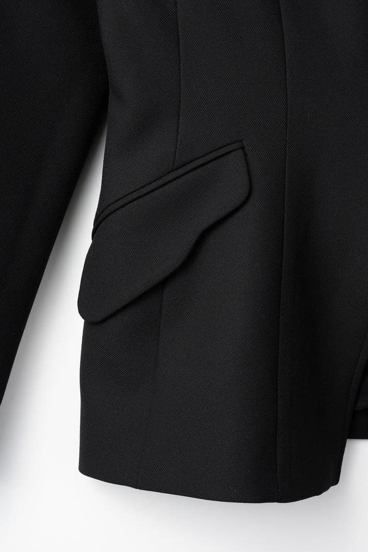 ジャケット・アウター MURRAL Melt off shoulder jacket Black 2