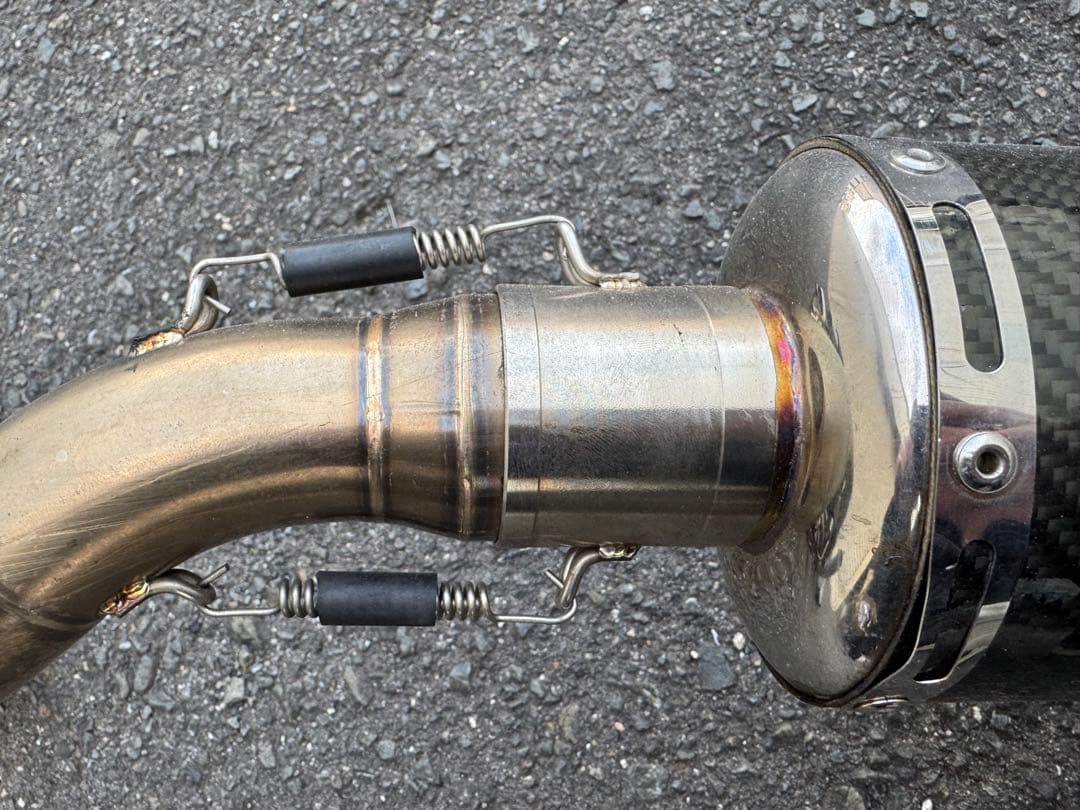 RVF RVF400 TYGAフルエキマフラー