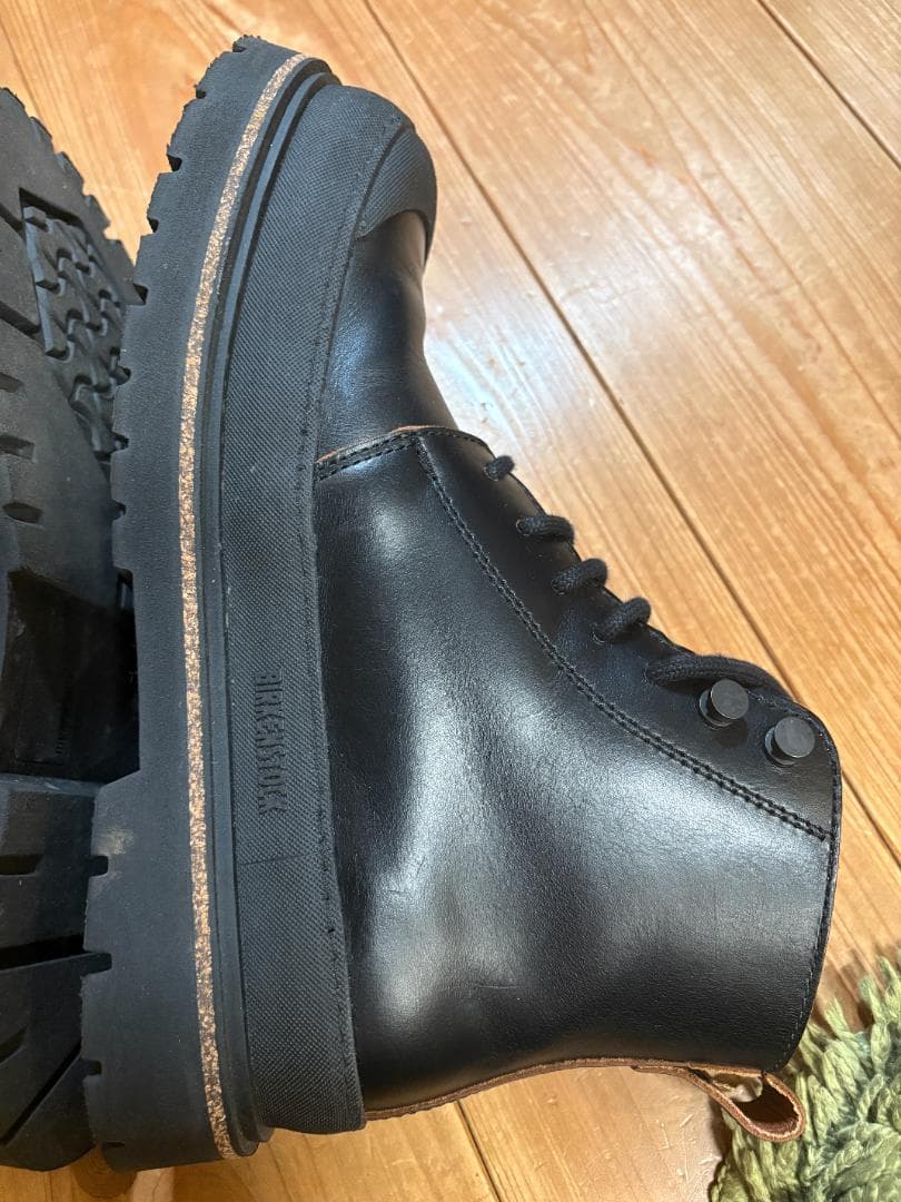 BIRKENSTOCK Prescott レースアップブーツ 黒 箱ナシ　美品