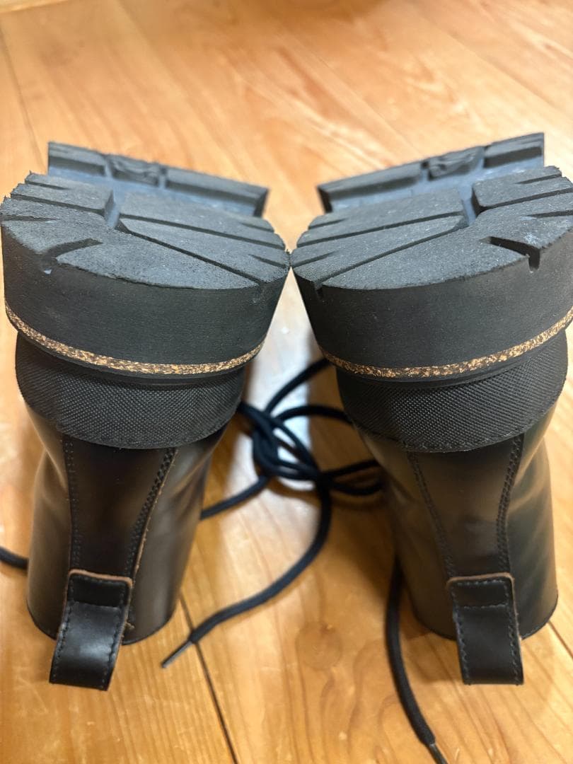 BIRKENSTOCK Prescott レースアップブーツ 黒 箱ナシ　美品