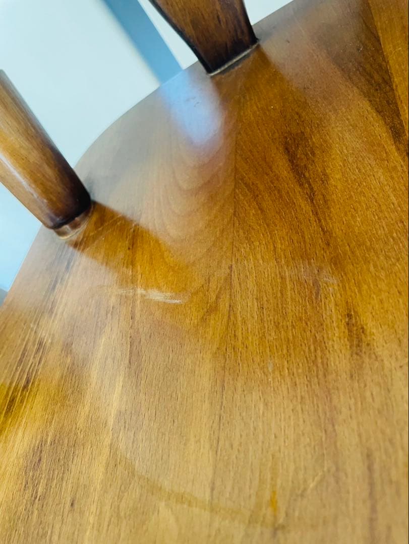 コイズミ ウィンザーチェア 木製レトロダイニングチェア ビンテージ