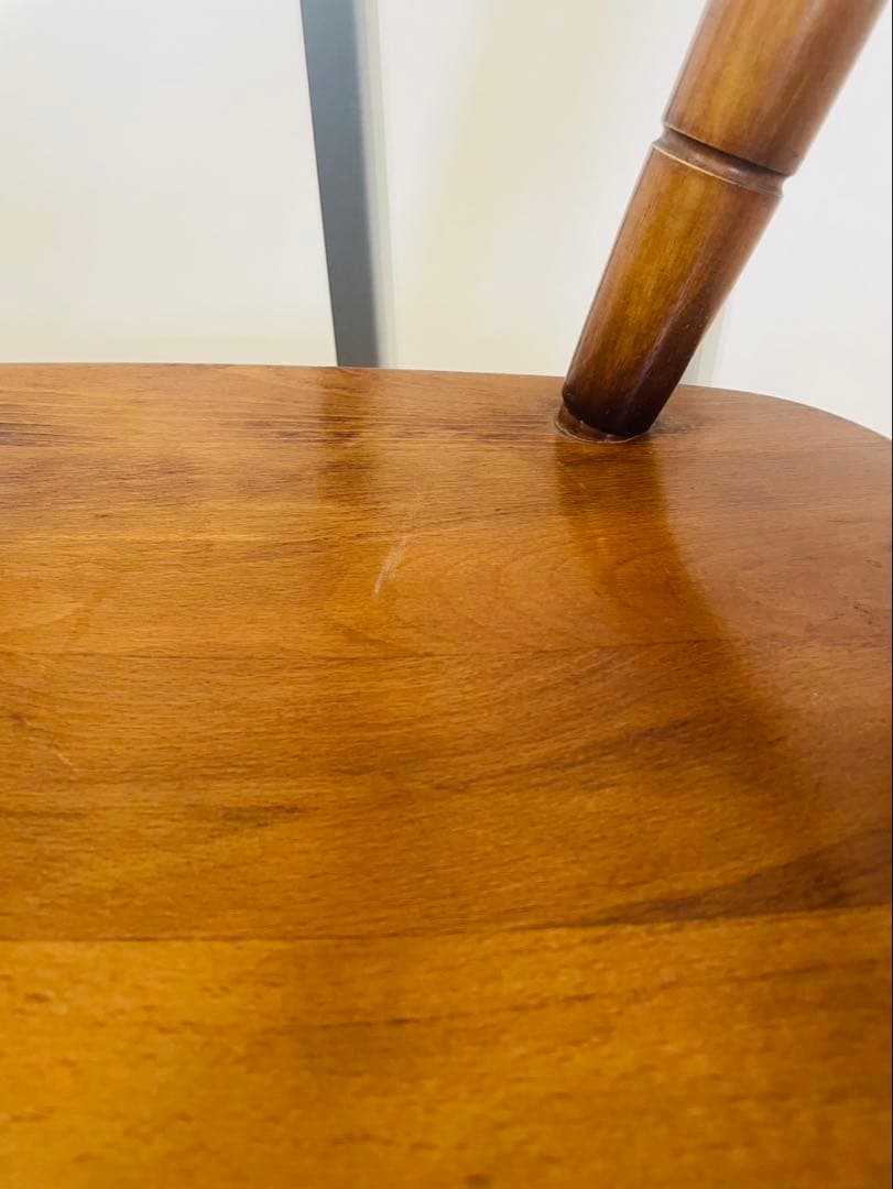 コイズミ ウィンザーチェア 木製レトロダイニングチェア ビンテージ