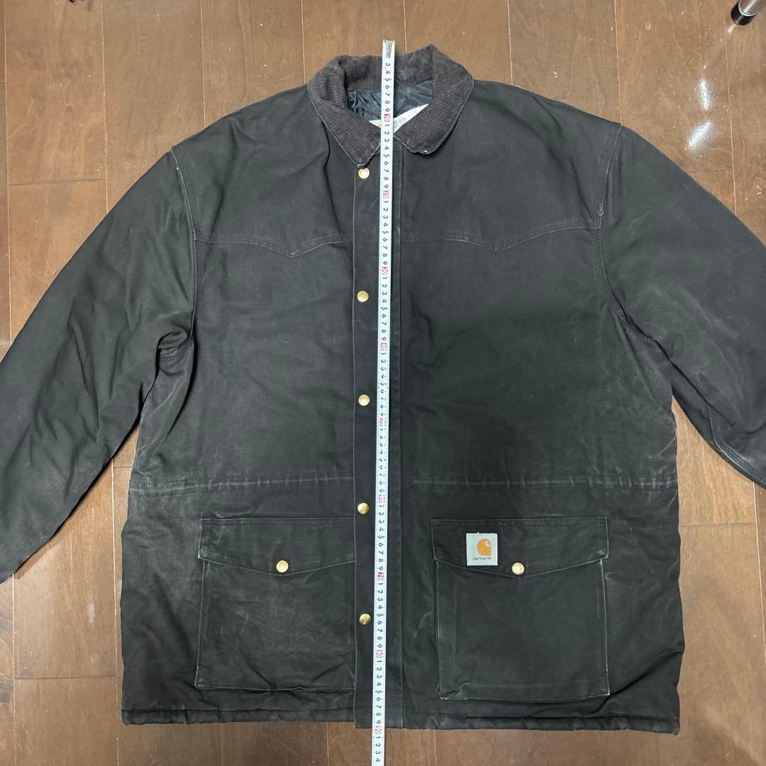 Carhartt ブラック カバーオール