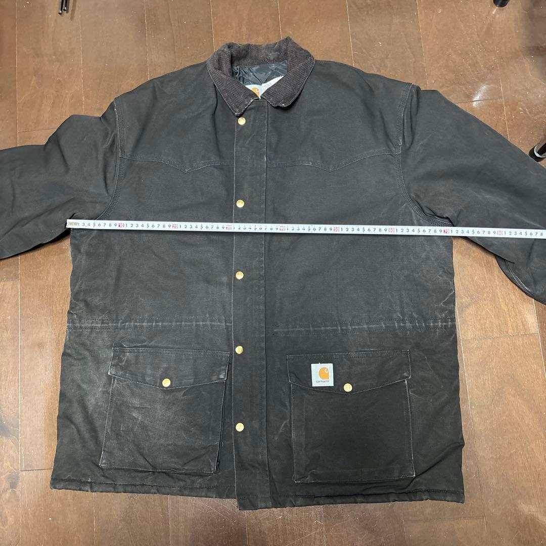 Carhartt ブラック カバーオール