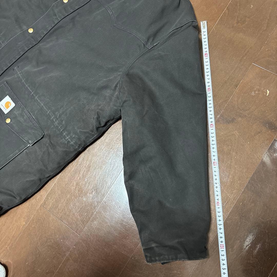 Carhartt ブラック カバーオール