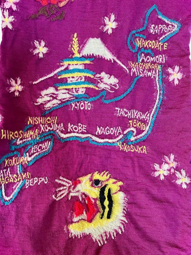 KAPITAL 縮絨ウールマフラー