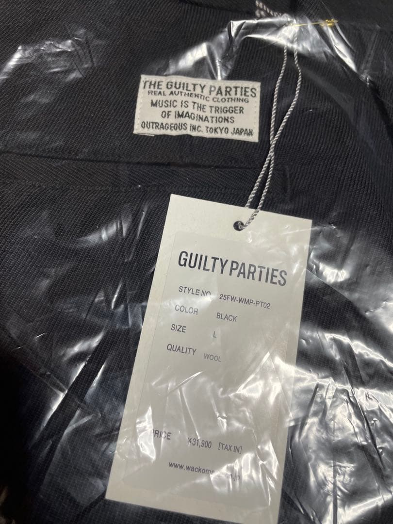 【amazingpapa】ワコマリア ウールトラウザーズ