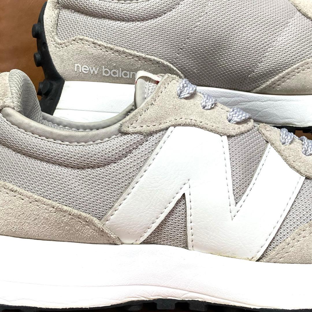 【美品】ユナイテッドアローズ別注 ニューバランス 327 グレー 23.5cm