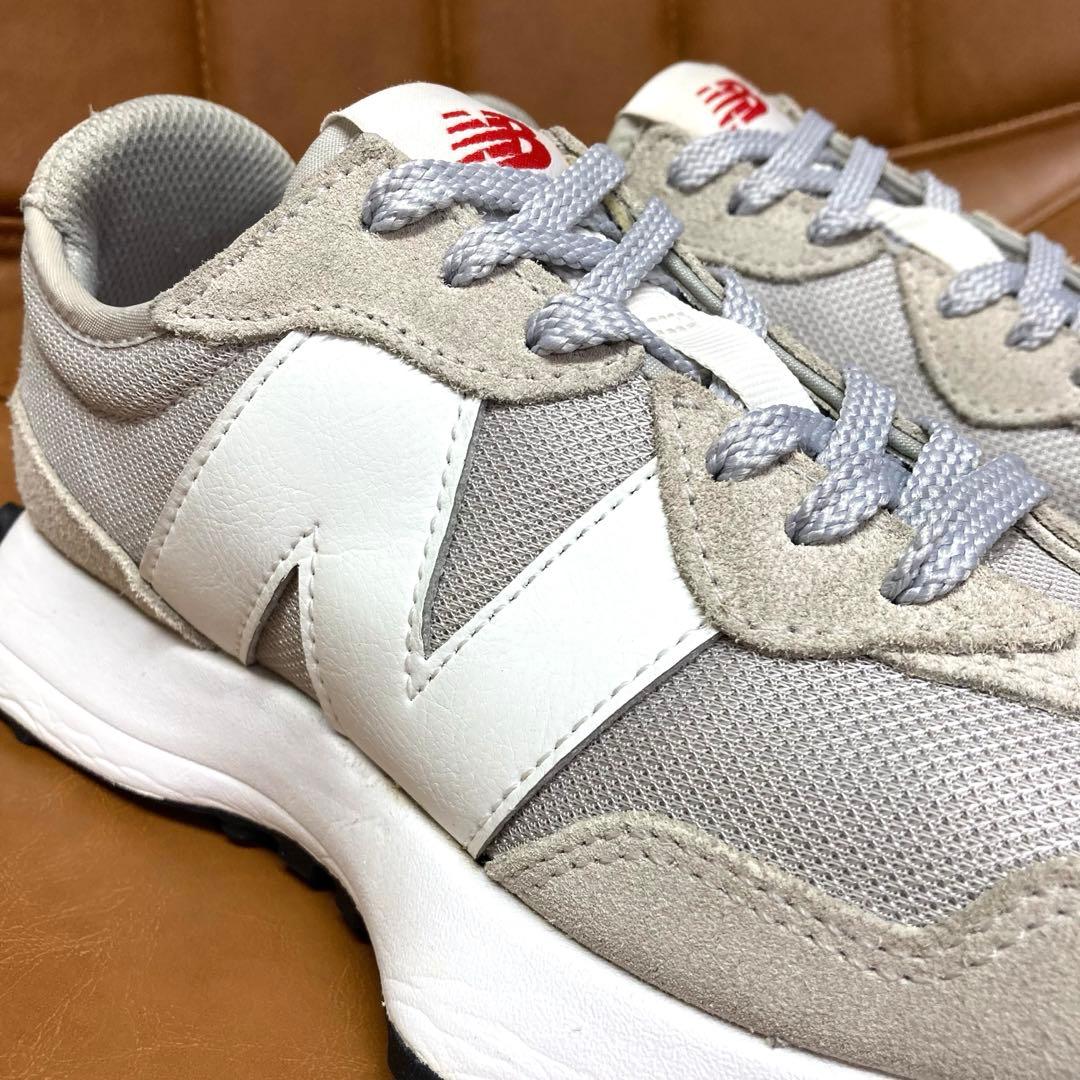 【美品】ユナイテッドアローズ別注 ニューバランス 327 グレー 23.5cm