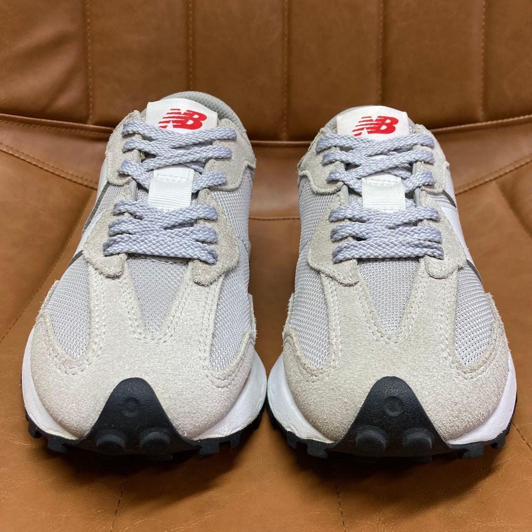 【美品】ユナイテッドアローズ別注 ニューバランス 327 グレー 23.5cm