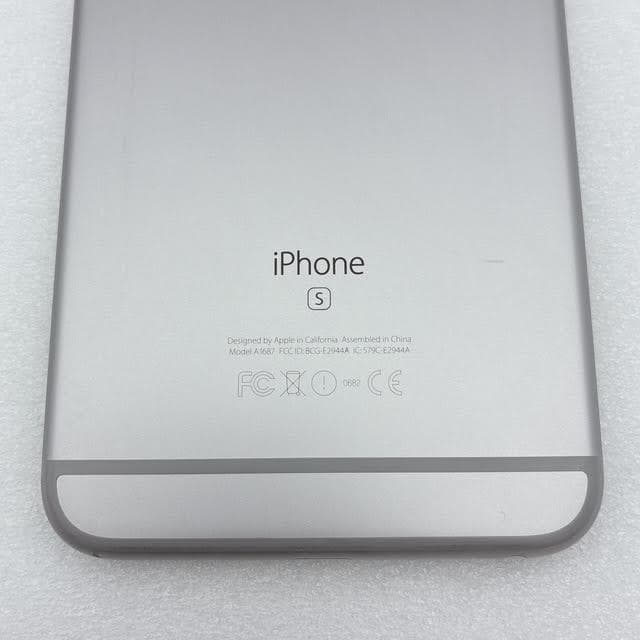 【美品】iPhone6s 64GB MKU62J/A スペースグレイ