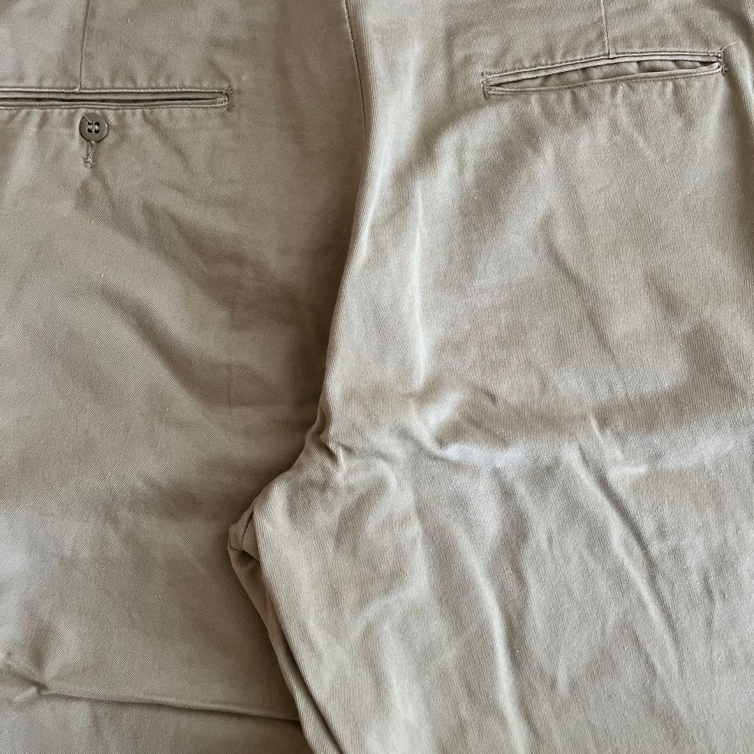 60s70s US ARMY チノパン アメリカ軍 米軍 ヴィンテージ W34