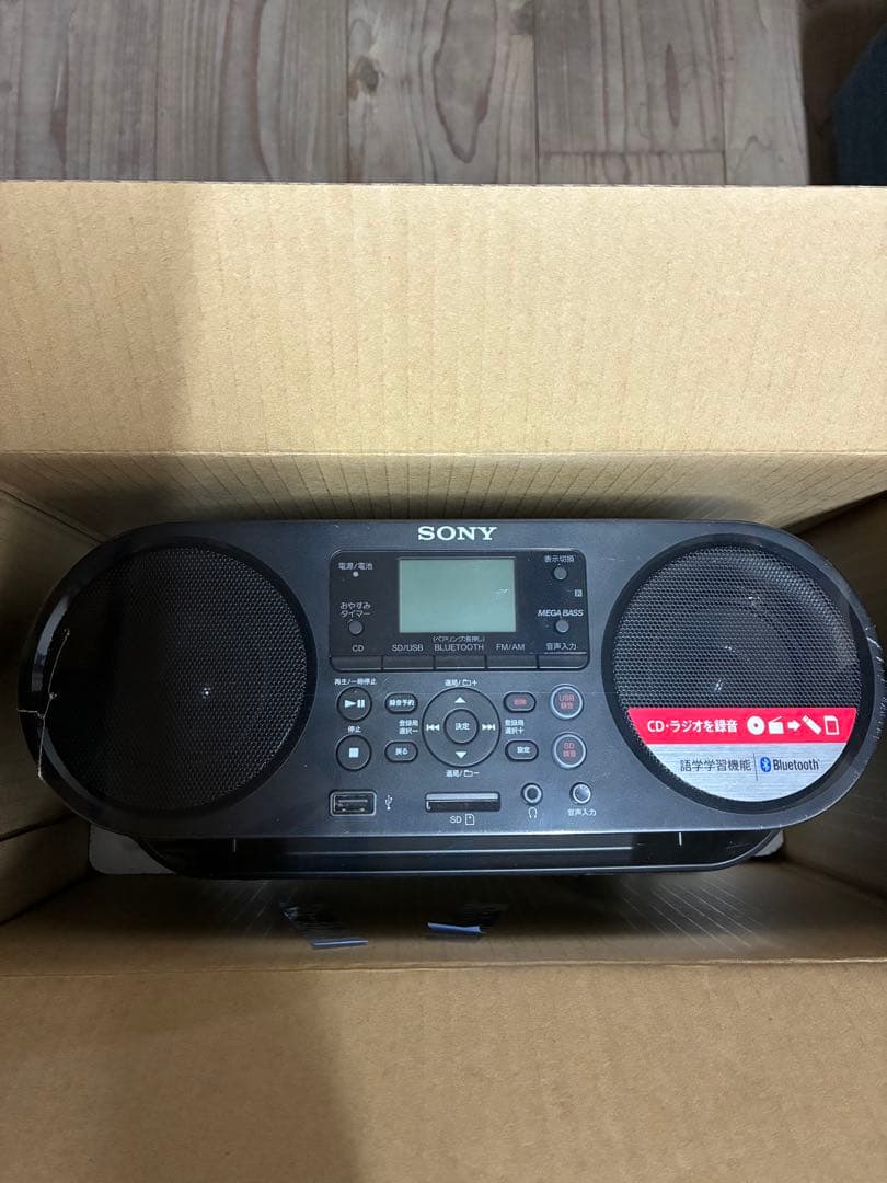 SONY ZS-RS80BT SDカード/USB/CD/ラジオ搭載オーディオ