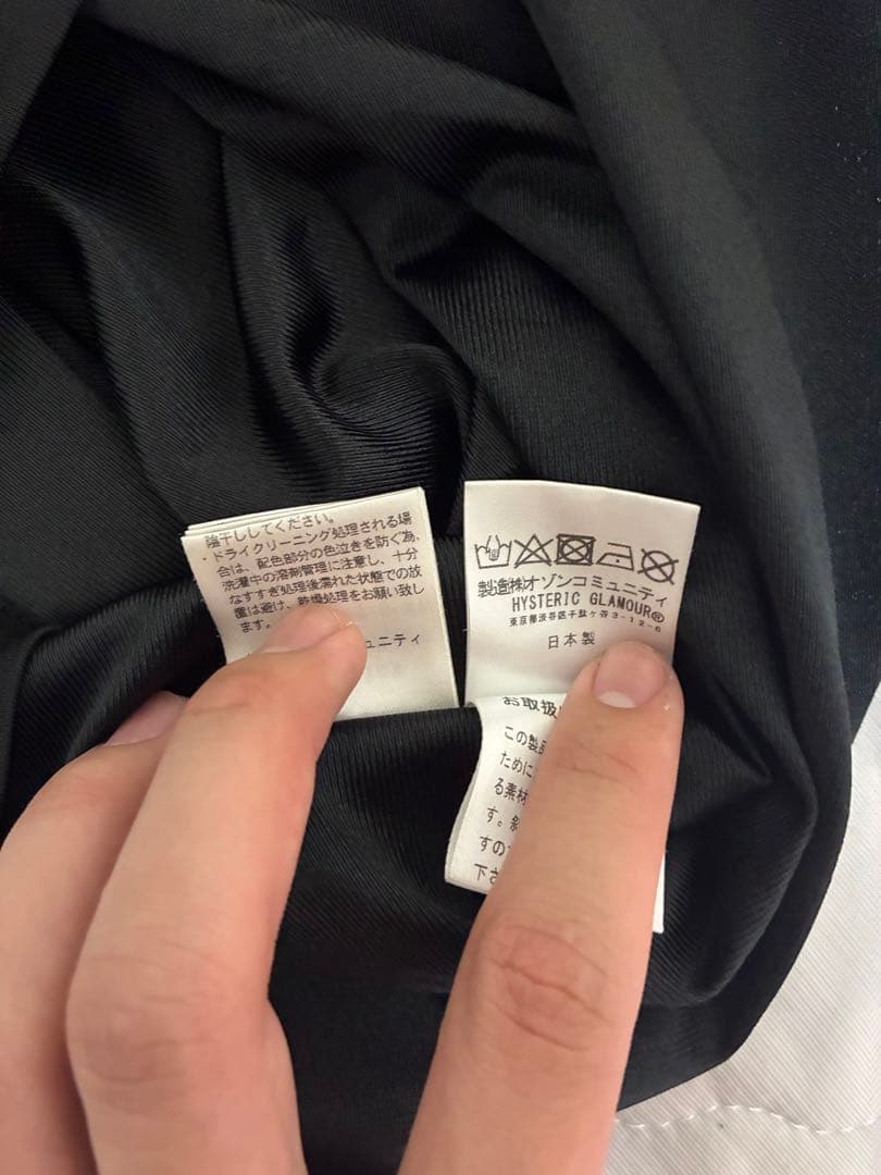 HYSTERIC ラガーシャツ M 黒 背番号84