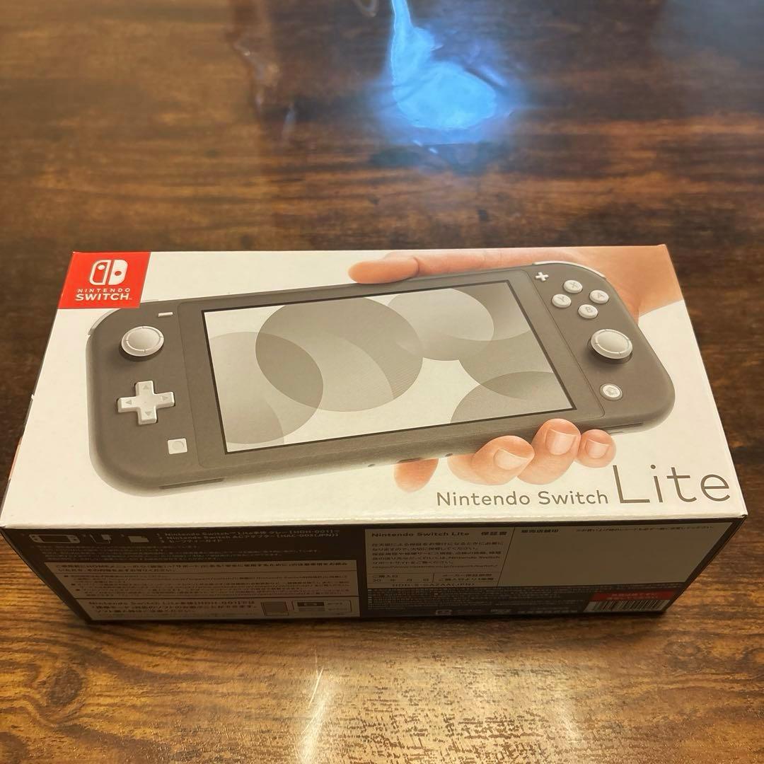 Switch Lite グレー　新品未使用