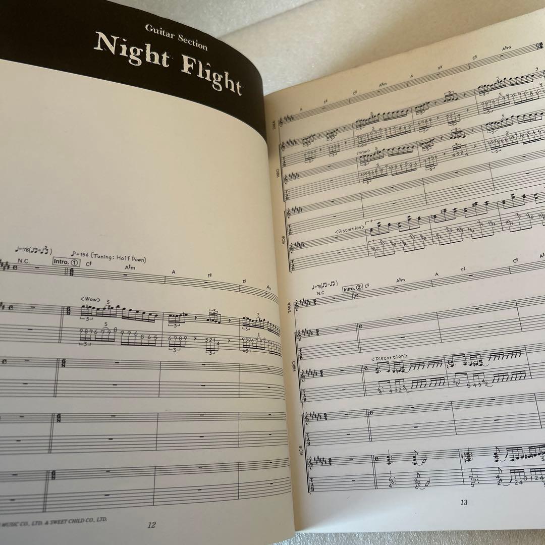 バンドスコア　ラクリマクリスティSculpture of Time