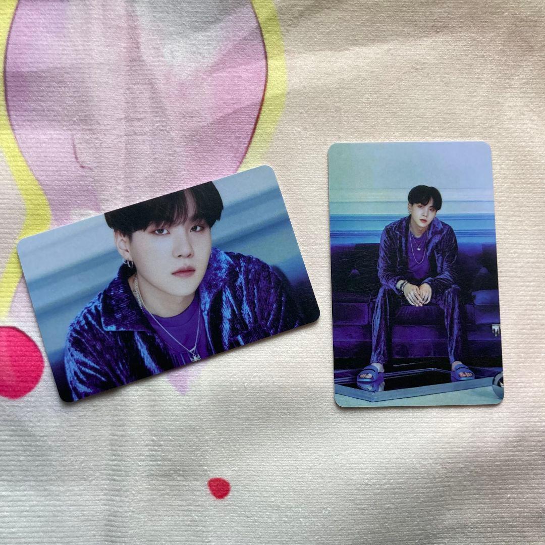 BTS BE 未公開 ラキドロ 韓国限定 SUGA ユンギ トレカ 2枚