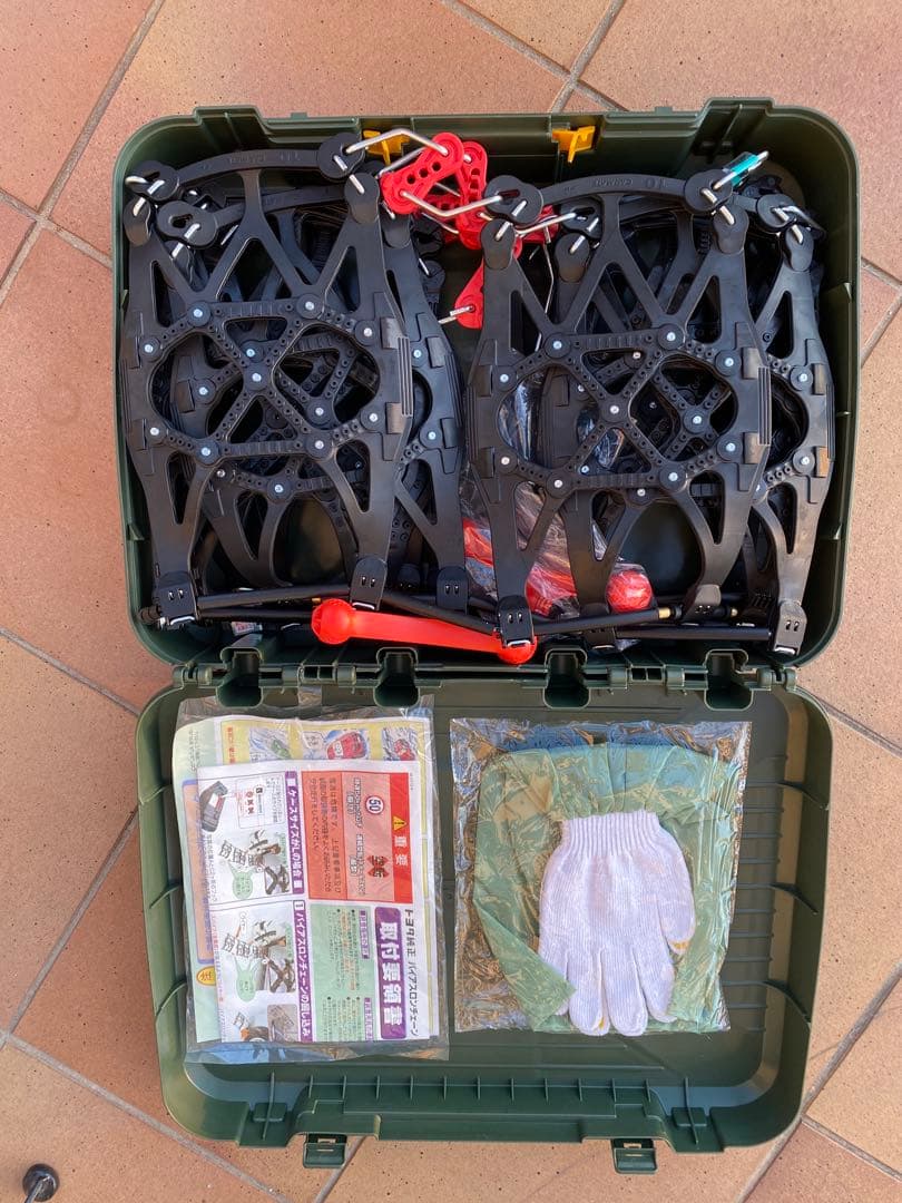 カーメイト バイアスロン　クイックイージー Quick EASY タイヤチェーン