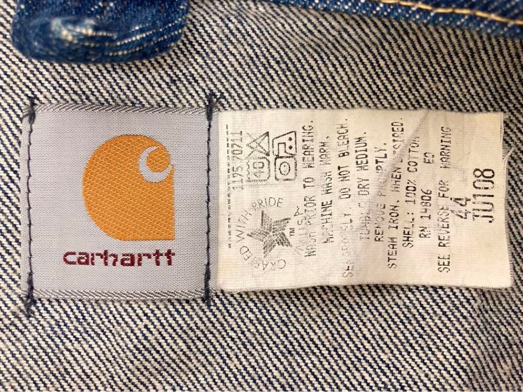Carhartt カーハート　ジャケット　ジージャン　サイズ44 L〜XL相当