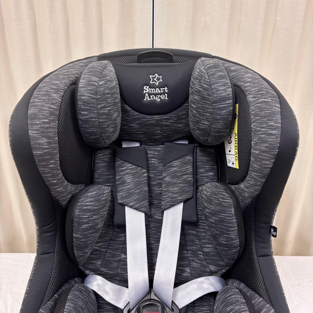 クリーニング済　☆極美品☆　新生児OK　スマートエンジェル　レジェプラス　グレー