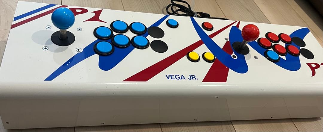 VEGA JR. アーケードスティック 2人用 ボタン&目隠し選択可