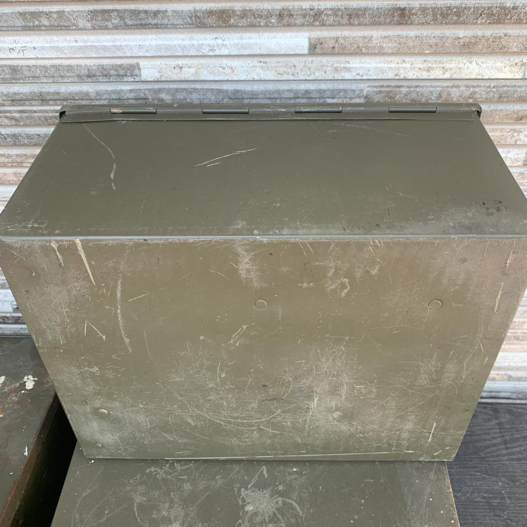 FEUERHAND 純正 アーミーBOX ケース グラス 2個 ランタン無 ⑪