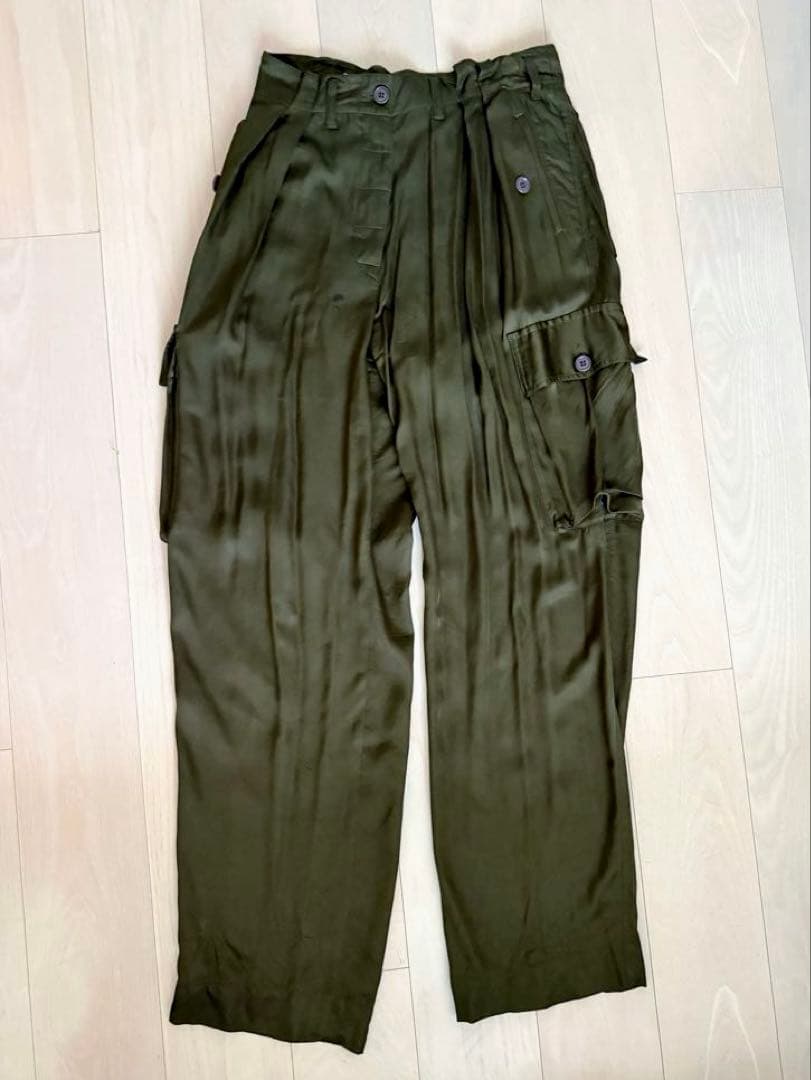 DRIES VAN NOTEN ドリス ヴァン ノッテンカーゴパンツ カーキ