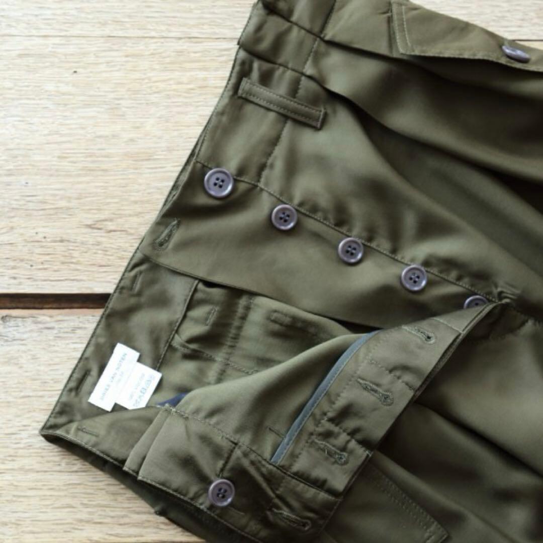 DRIES VAN NOTEN ドリス ヴァン ノッテンカーゴパンツ カーキ