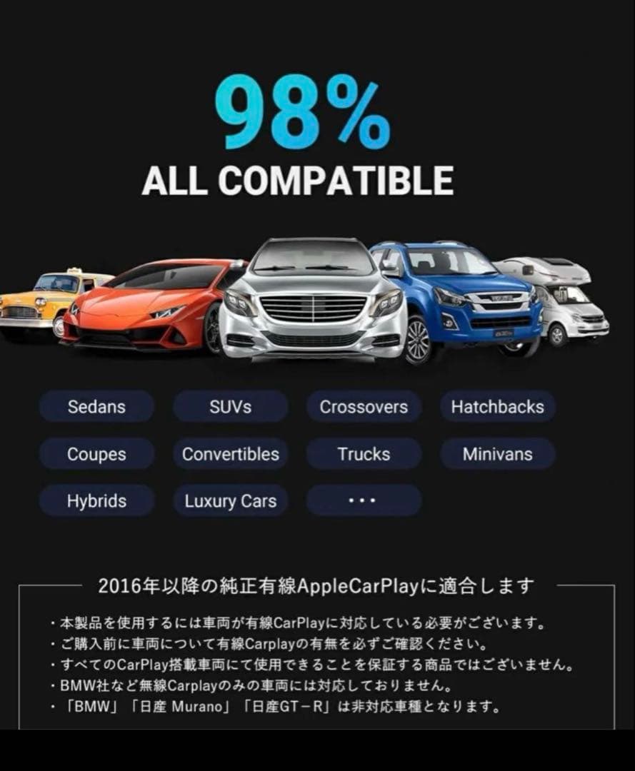 初期保証付　Ottocast OttoAibox P3 OEM 付属品セット