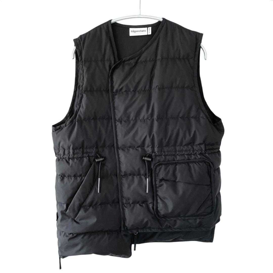 Abynagonstans ナゴンスタンス ハイソフトタフタ ダウンベスト