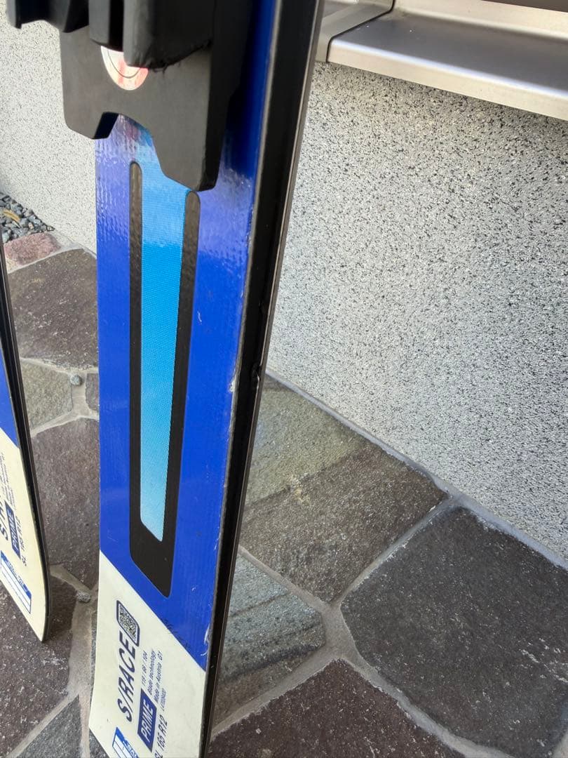 SALOMON スキー板 青 グラデーション