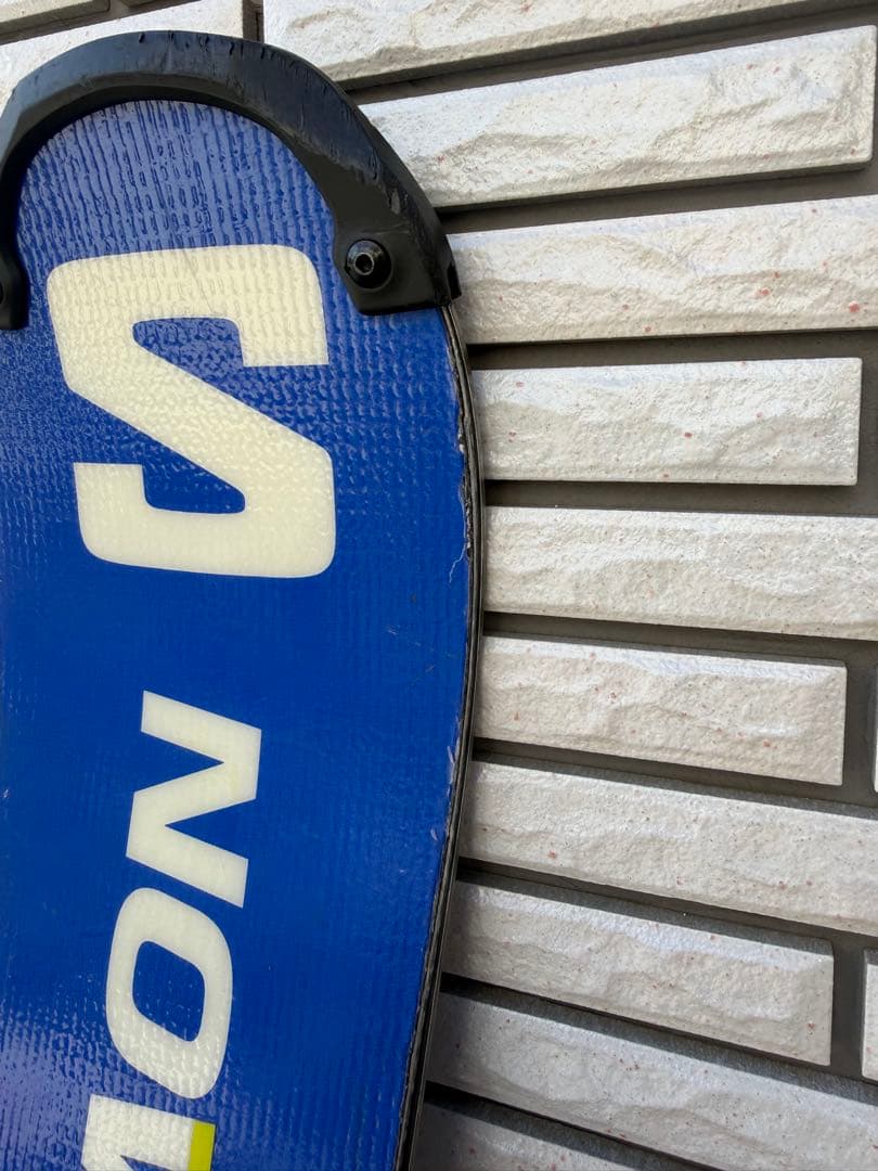 SALOMON スキー板 青 グラデーション