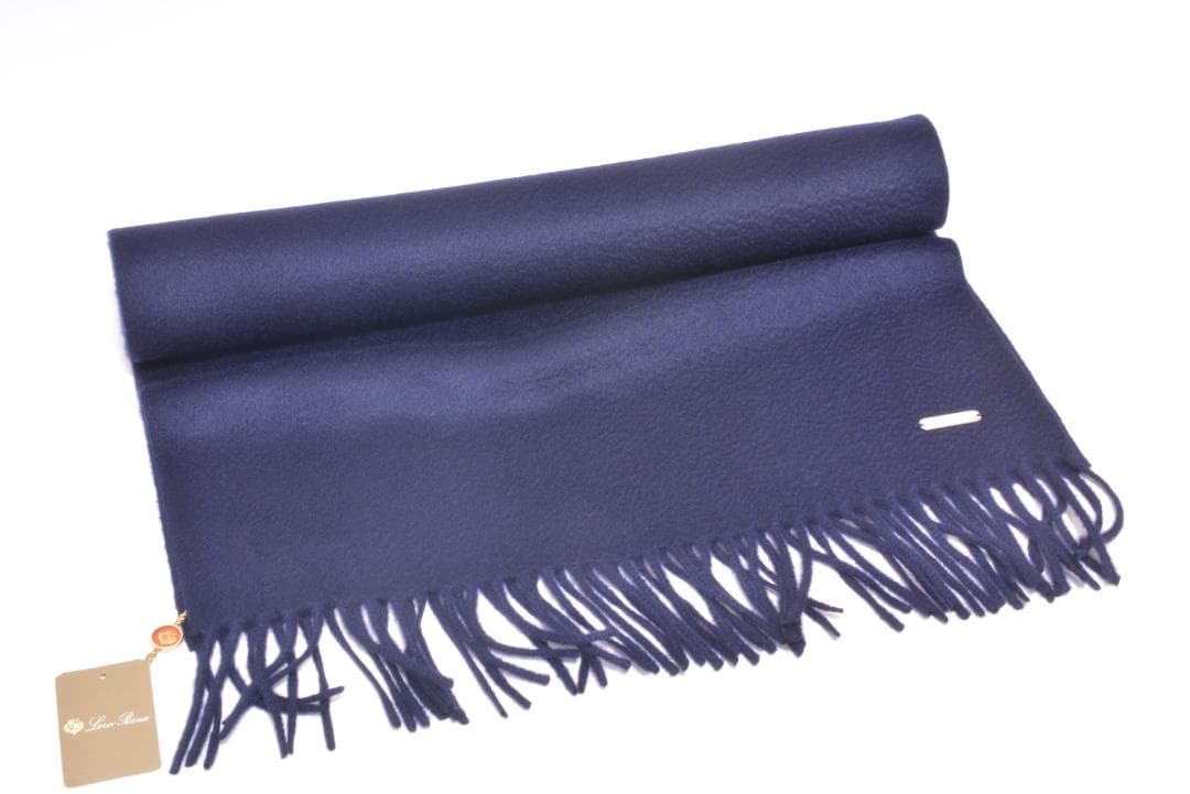 ロロピアーナ カシミヤ100%マフラー グランデ ウニタ スカーフ 繊維の宝石