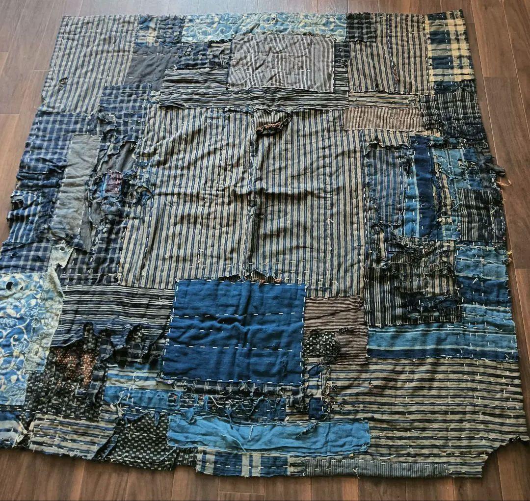 アートピース襤褸敷物　観賞用 boro japan vintage