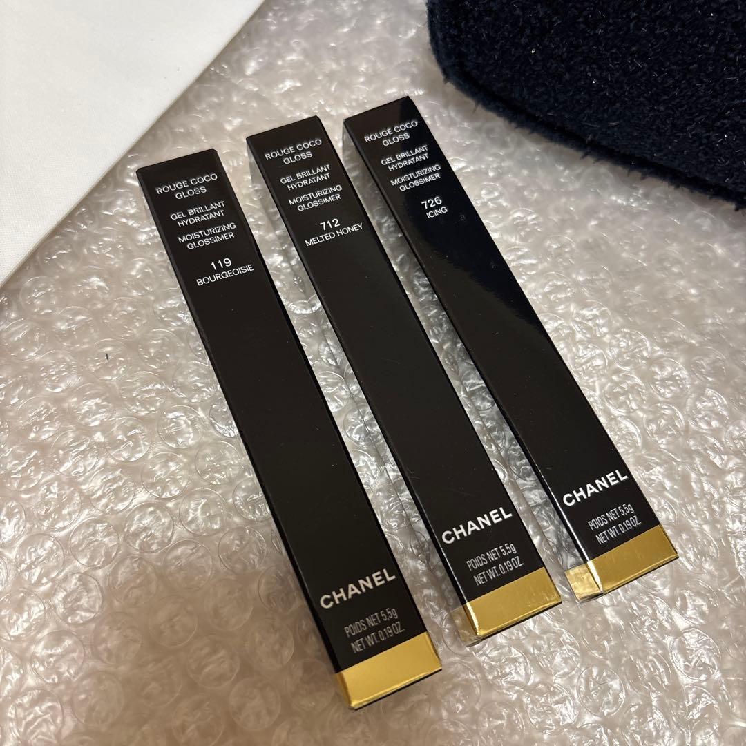 新品　シャネル　ホリデークリスマスコフレルージュココグロストリオセット　2025