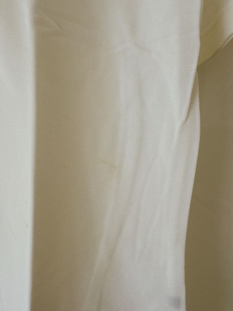 HERMES ホワイト ポロシャツ