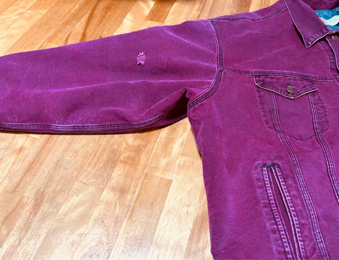 90s カーハート トラッカージャケット jb181 ワインレッド XL